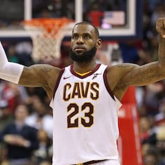 ¡57 puntos! LeBron aplasta a los Wizards: "El mejor del mundo"