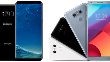 Reinado Android: Samsung Galaxy S8 vs LG G6