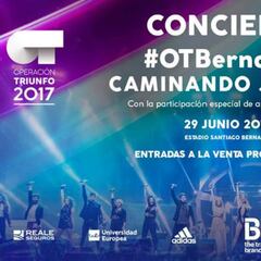 El concierto de OT2017 en el Bernabéu lanza su preventa y desvela sus precios