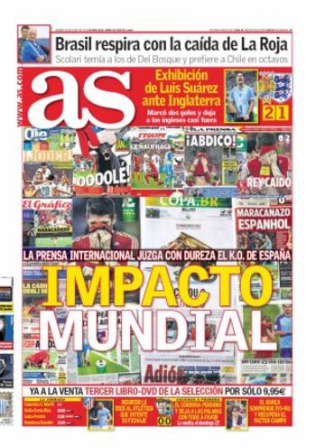 Las portadas de AS de junio