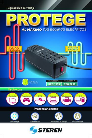 Protege tu equipo con este regulador