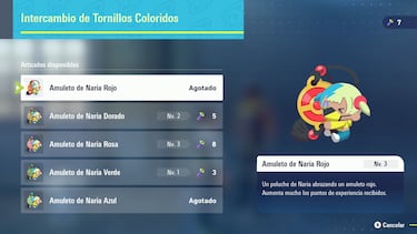 Tornillos Coloridos en Leyendas Pokémon: Z-A: dónde están todos y para qué sirven