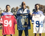 Charles Haley, leyenda de la NFL, visitó al América