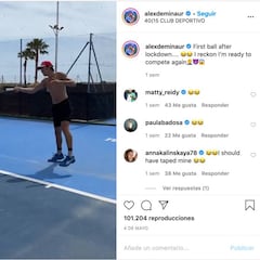 De Miñaur pide que le dejen entrenar tras saltarse las normas