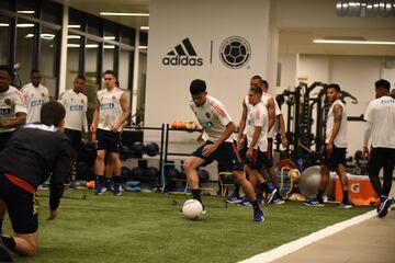 Colombia entrena en Barranquilla