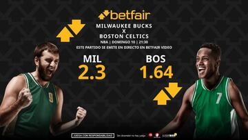 Milwaukee Bucks vs. Boston Celtics: horario, dónde ver, pronósticos, estadísticas y clasificación