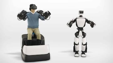 Así se controla el robot humanoide de Toyota