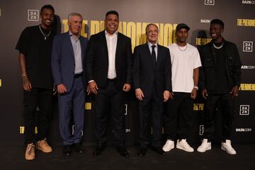 La alfombra roja de la presentación del documental de Ronaldo Nazario