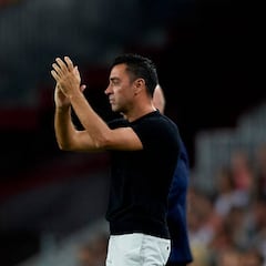 Xavi alcanza los 50 en el Clásico