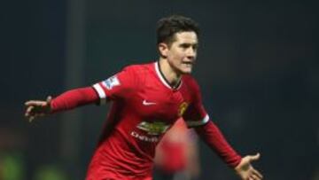 Ander celebra su gol.