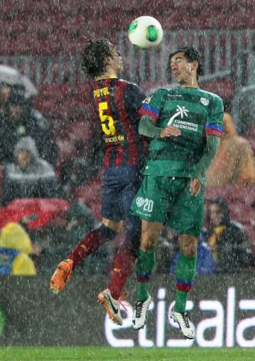 Puyol y Pedro Ríos.