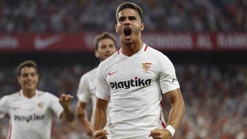André Silva festeja uno de sus goles en la presente campaña.
