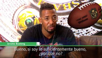 Boateng consideraría dejar el Bayern...¡por el fútbol americano!