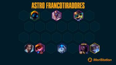 TFT: Composición Astro Francotiradores - parche 10.16