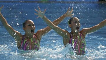 Diosdado y Achach mejoraron participación de México en Nado Sincronizado