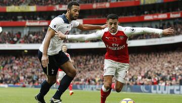 Arsenal-Tottenham: fecha, horario, canal de TV y dónde ver online