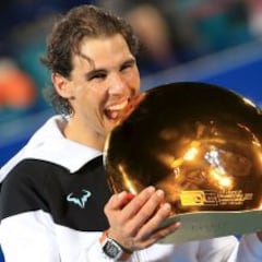 Nadal: "Trabajo para ser mejor que hace dos meses"