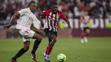 Kound&eacute;, contra Williams ante el Athletic.
 