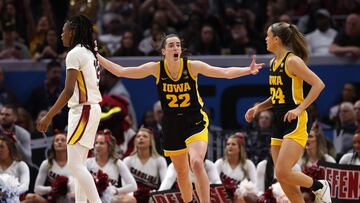 In just the first quarter, Iowa’s star Caitlin Clark broke yet another record in the NCAA final against South Carolina.