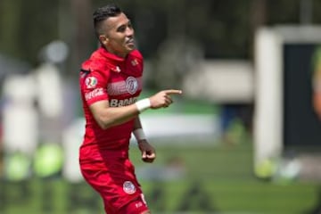 El colombiano quiere continuar con su buena racha con Toluca. El torneo anterior logró 10 goles, 7 en liga y tres más en copa, y fue indiscutible en el cuadro de Cristante.