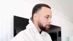 Stephen Curry es un fan más de Bad Bunny y así lo demuestra