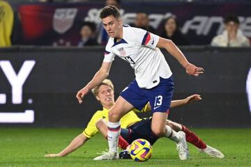 La Selección Colombia enfrentó a Estados Unidos en partido amistoso en el Dignity Health Sports Park.