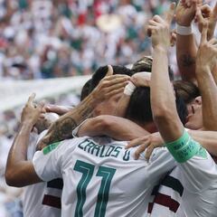 México vence a Corea del Sur y acaricia los octavos del Mundial