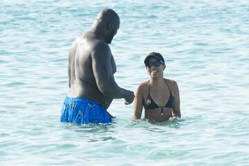 El ex pivot de los Orlando Magic, Los ?ngeles Lakers o Miami Heat entre otros equipos se encuentra en Formentera junto con su familia disfrutando del verano.
