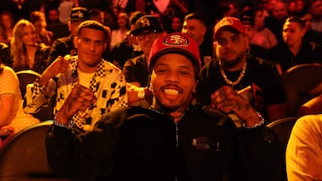 LAS VEGAS, NEVADA - MAY 04: Gervonta Davis poses for a photo while in attendance for the super middleweight championship title fight between Canelo Alvarez and Jaime Munguia at T-Mobile Arena on May 04, 2024 in Las Vegas, Nevada.   Christian Petersen/Getty Images/AFP (Photo by Christian Petersen / GETTY IMAGES NORTH AMERICA / Getty Images via AFP)