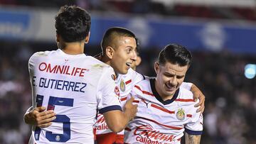Roberto Alvarado celebrates his goal 0-2 of Guadalajara during the game Queretaro vs Guadalajara, corresponding to Round 15 of the Torneo Apertura 2023 of the Liga BBVA MX, at La Corregidora Stadium, on October 31, 2023.
<br><br>
Roberto Alvarado celebra su gol 0-2 de Guadalajara durante el partido Queretaro vs Guadalajara, correspondiente a la Jornada 15 del Torneo Apertura 2023 de la Liga BBVA MX, en el Estadio La Corregidora, el 31 de Octubre de 2023.