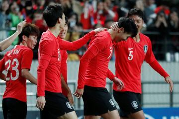 Son y Lee marcaron para Corea del Sur; Luis Díaz anotó por la Selección colombiana.