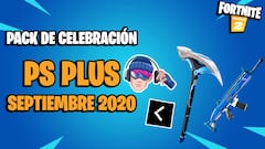 Fortnite: ya disponible gratis el pack de celebración de PlayStation Plus septiembre 2020