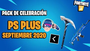 Fortnite: ya disponible gratis el pack de celebración de PlayStation Plus septiembre 2020