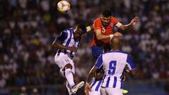Las mejores imágenes del amistoso entre Honduras y Chile