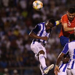 Las mejores imágenes del amistoso entre Honduras y Chile