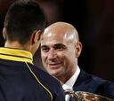 Andre Agassi podría ser el nuevo técnico de Novak Djokovic