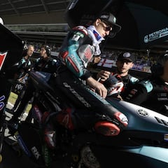 Quartararo despegó en MotoGP con un chasis 2016 en la Yamaha
