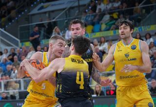 Brussino y Tobey son la sonrisa del Gran Canaria