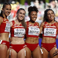 Récord de España por 67 centésimas... y a la final del 4x100