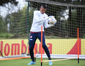 Así fue el primer día del microciclo de arqueros en la Selección Colombia.