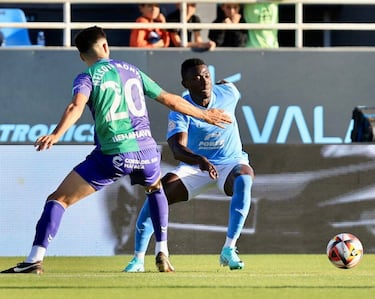 Una obra de arte de Haitam rescata un punto para el Málaga