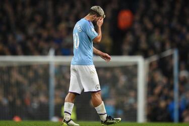 Aguero set to miss Manchester derby and a "few games"