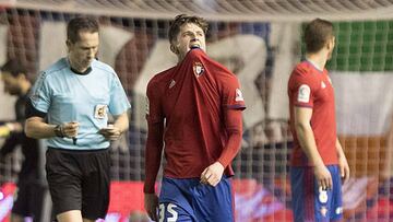 Miguel, jugador de Osasuna