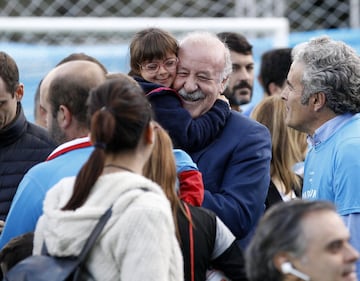 Raúl, Roberto Carlos y Del Bosque lanzan penaltis por la inclusión