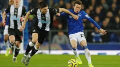 Fede Fern&aacute;ndez, ante el Everton. 