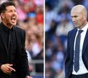 Atlético - Real Madrid: historial de partidos Zidane vs Simeone