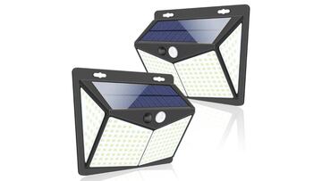 Luz LED y detector de movimiento: así es el paquete de luz solar para jardín con un 67% de descuento