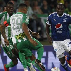 Millonarios rescata un empate ante Nacional en el Atanasio