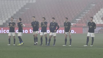 27/01/21 PARTIDO UNICO COPA DEL REY OCTAVOS
ALMERIA - OSASUNA
TANDA DE PENALTIS TRISTEZA ELIMINACION