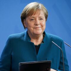 La canciller alemana Angela Merkel, en cuarentena
